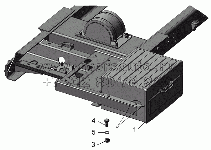 65115-3919001-80 Установка инструментального ящика